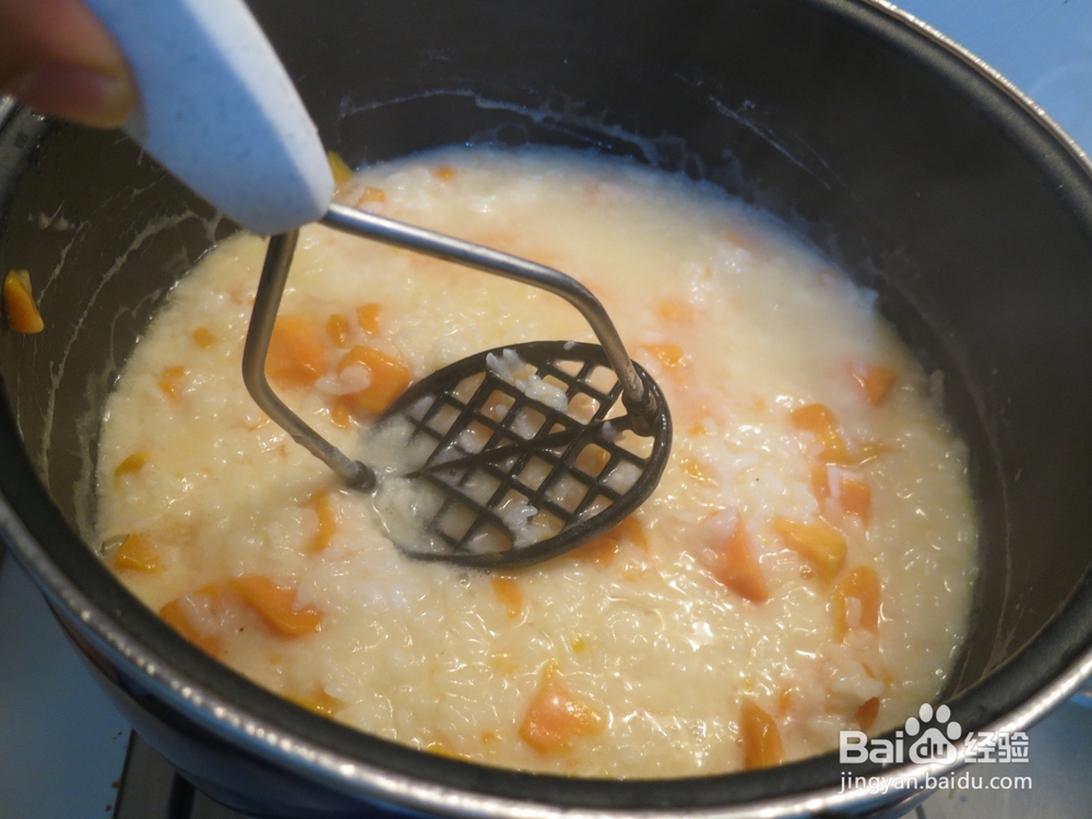 红薯椰奶大米粥怎么做