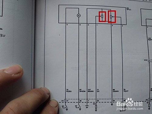 怎么看电子节气门电路图?