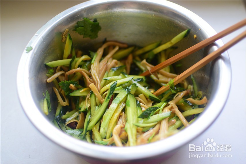 凉拌黄瓜黄花菜