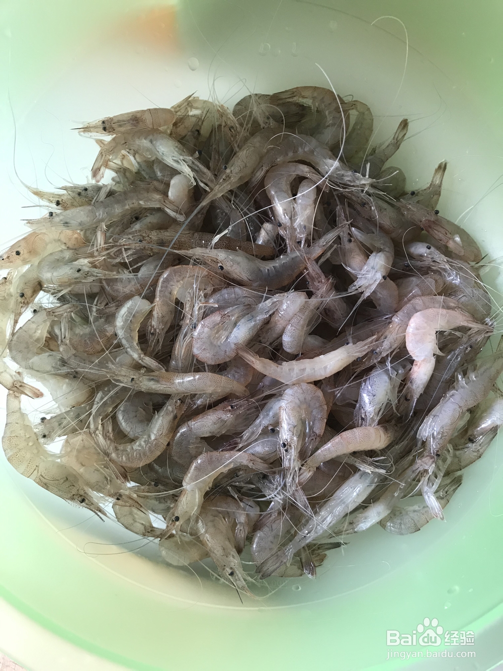 毫无压力做炝青虾