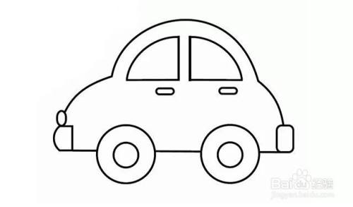 "甲壳虫汽车"怎么画?