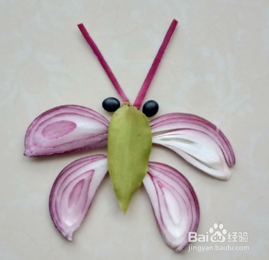 漂亮朴素,手工糊画,大全,葱叶蝴蝶