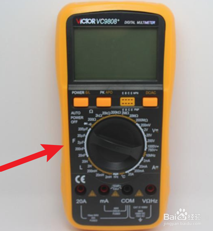 万能表怎么测电线是不是断