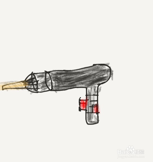 涂鸦系列之如何画家用电磨机