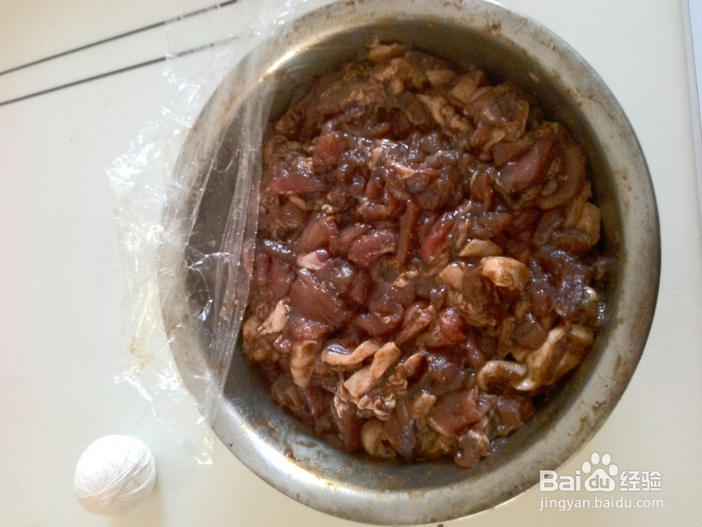 自制美味的香肠