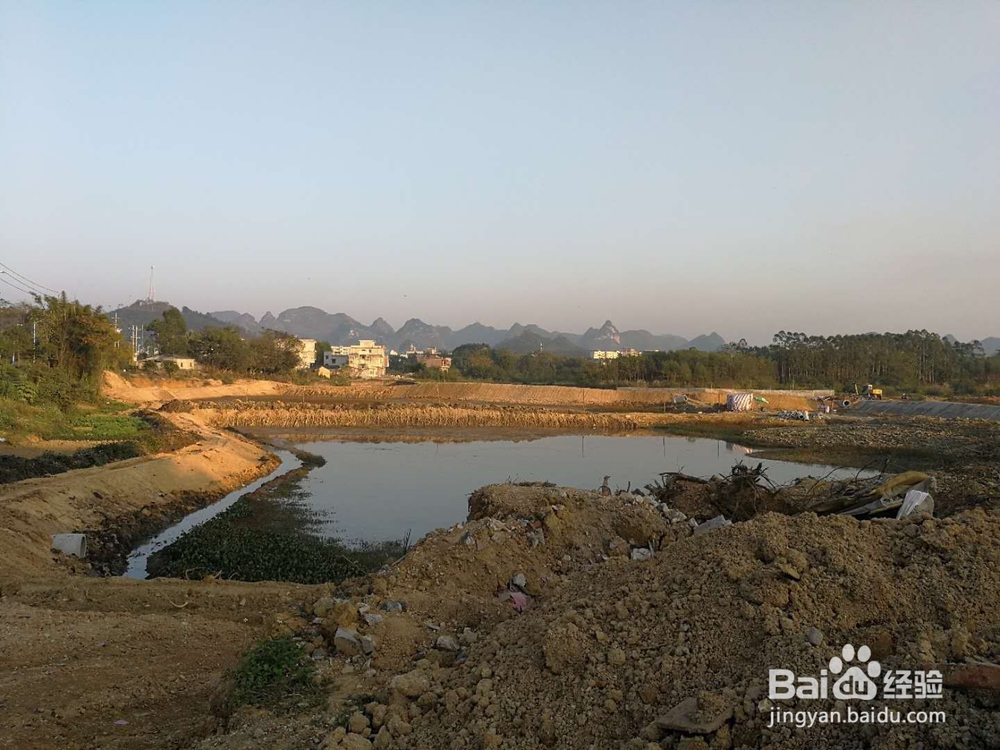 鱼塘改建进展4