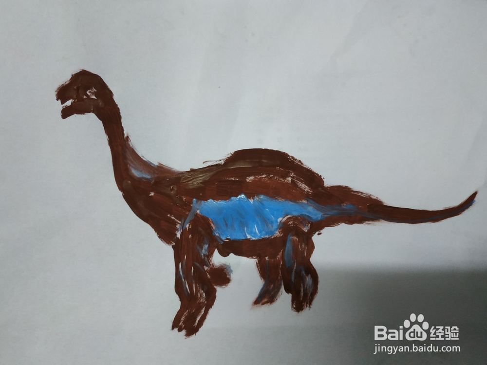 <b>如何画颜料恐龙</b>