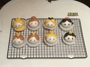 迪士尼公主馒头做法