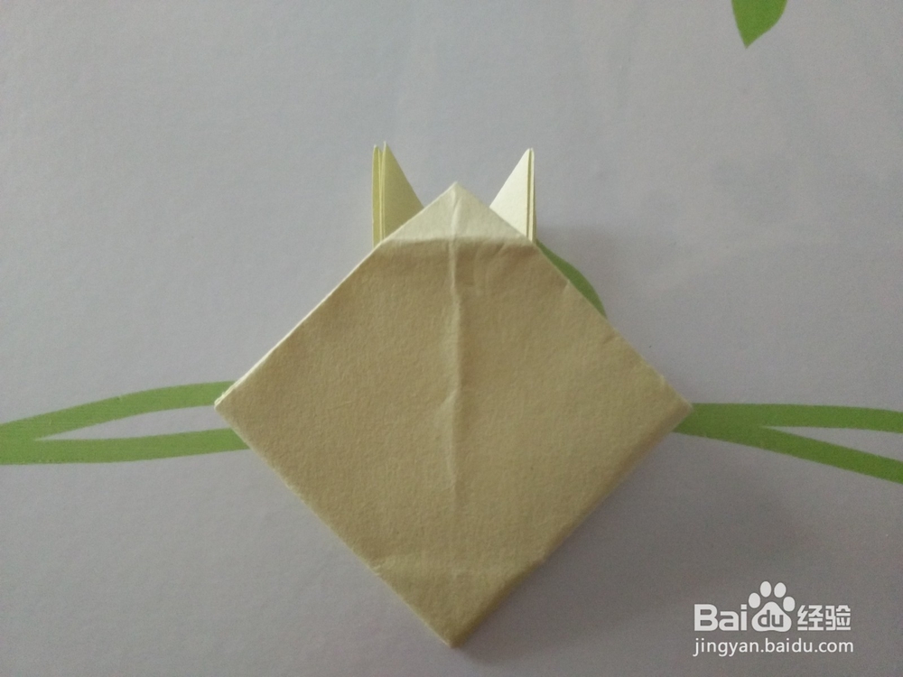 折纸——兔子的折法