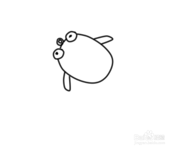 金鱼简笔画怎么画