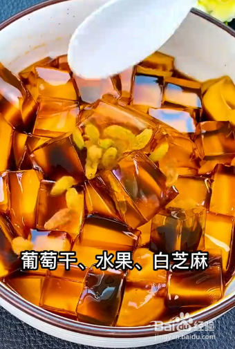 如何做红糖冰粉