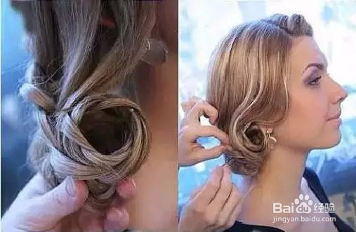 好看的斜编发是怎么编的啊!