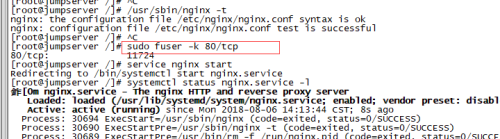 nginx 绑定80端口失败怎么解决？