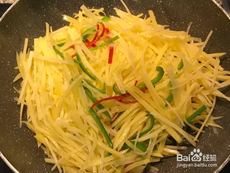 怎样做出家常菜系列之青椒土豆丝