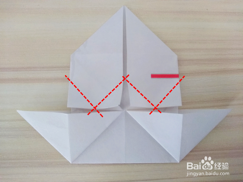 两种天使之心折纸的折法