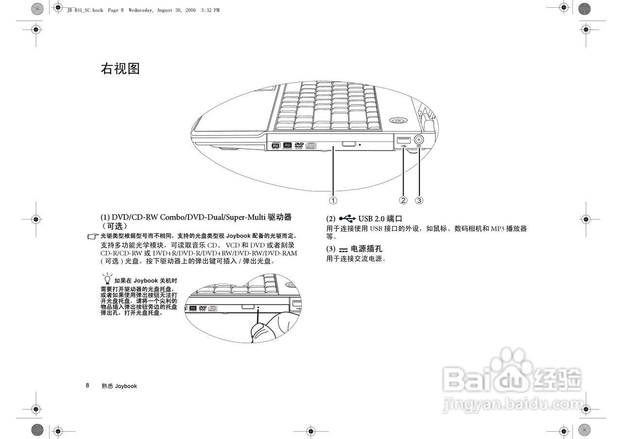 明基Joybook R41笔记本电脑使用说明书:[2]