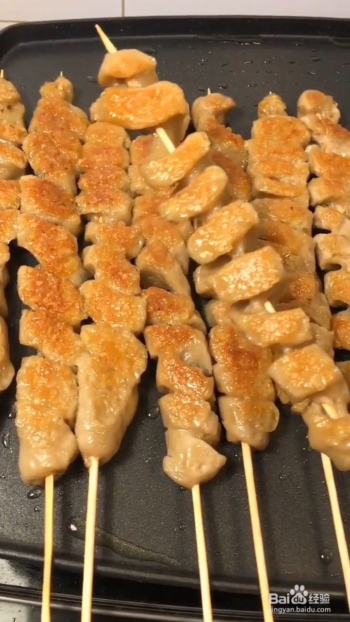 如何制作街边小吃烤面筋