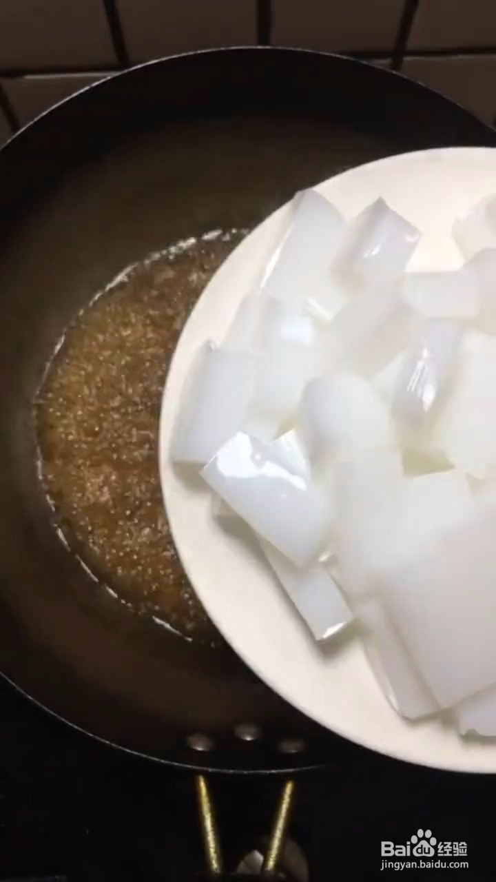 如何炒好吃的凉粉