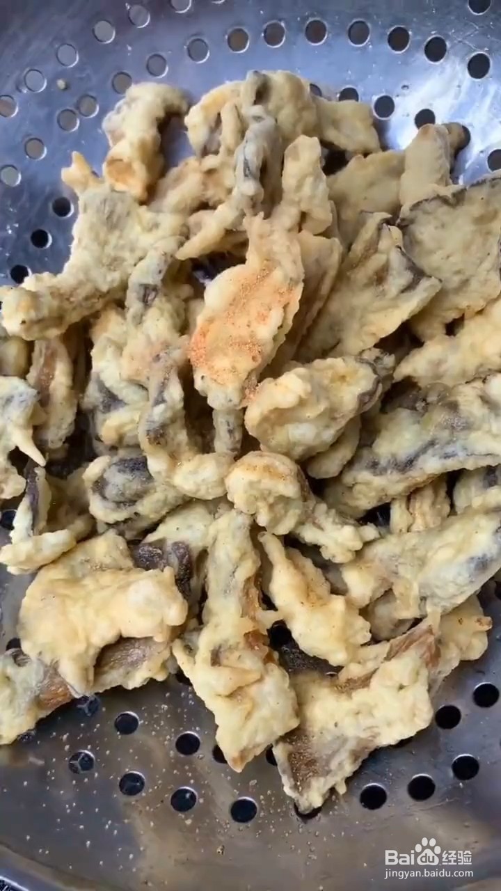 如何制作炸蘑菇