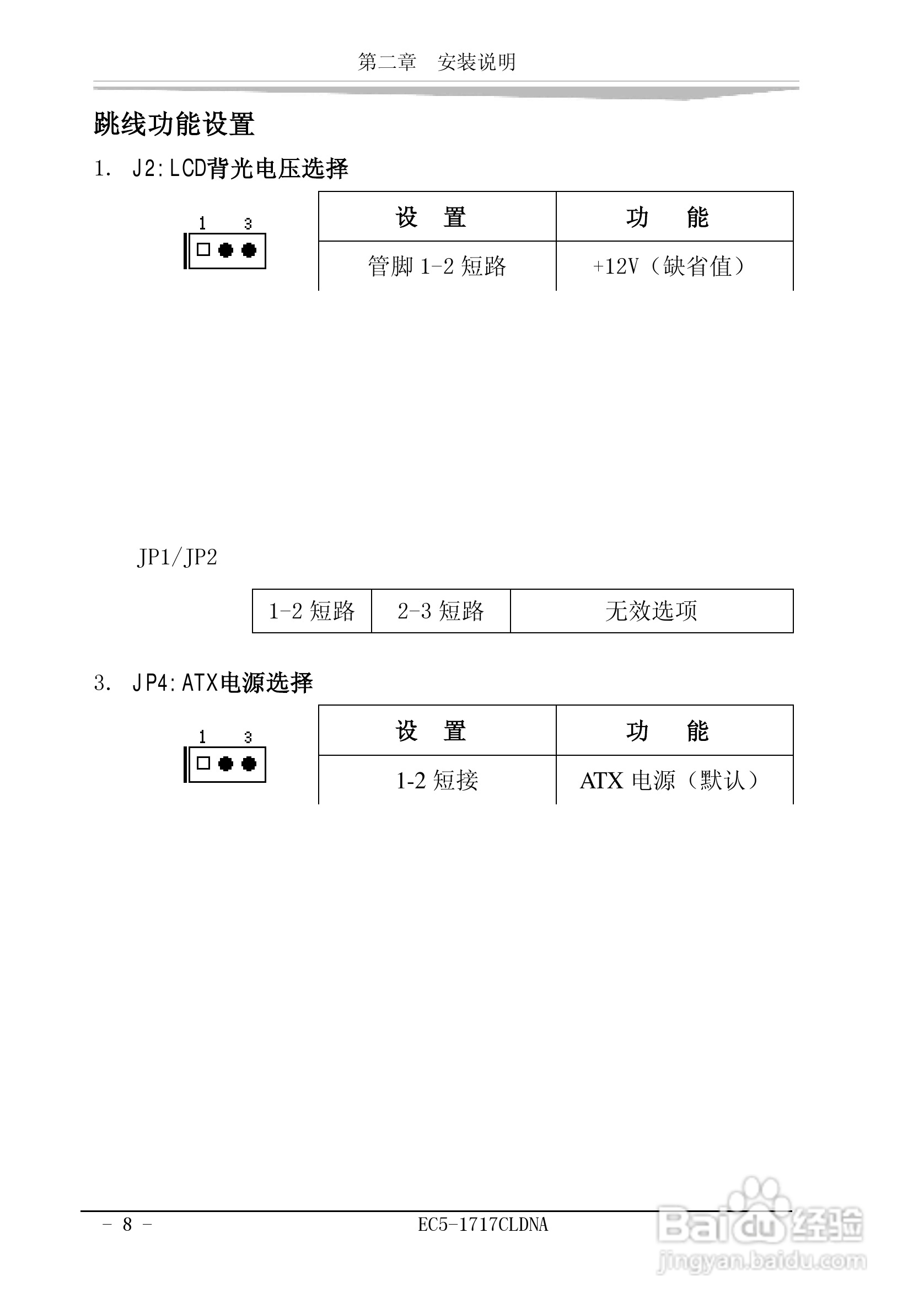 研祥EC5-1717CLDNA工业级CPU板卡说明书:[2]