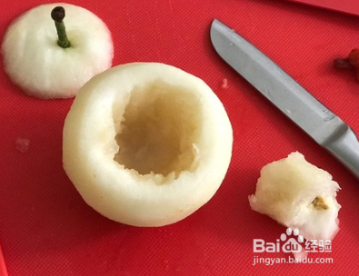 冰糖蒸雪梨的做法