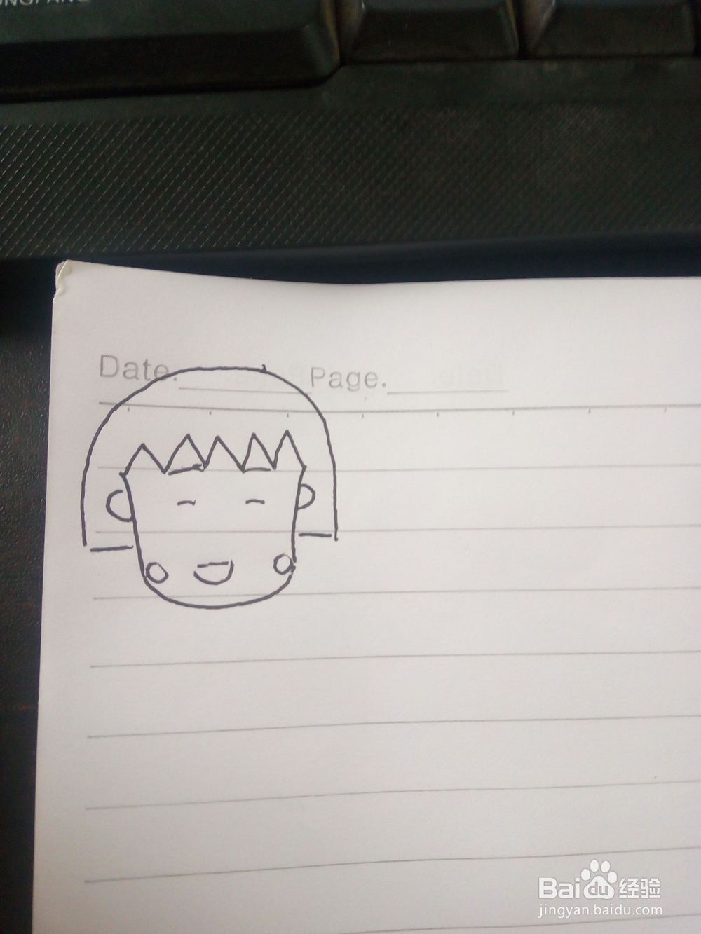 怎么几笔简单画出樱桃小丸子