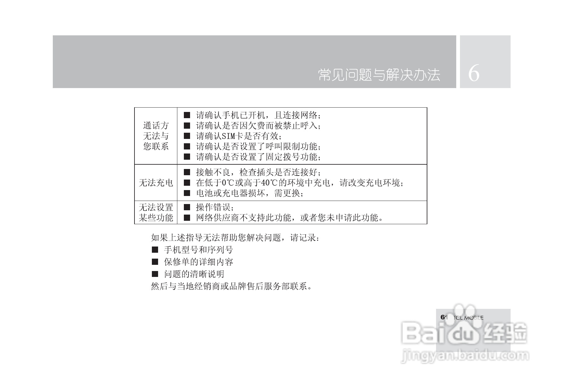 TCL M580手机使用说明书.:[7]