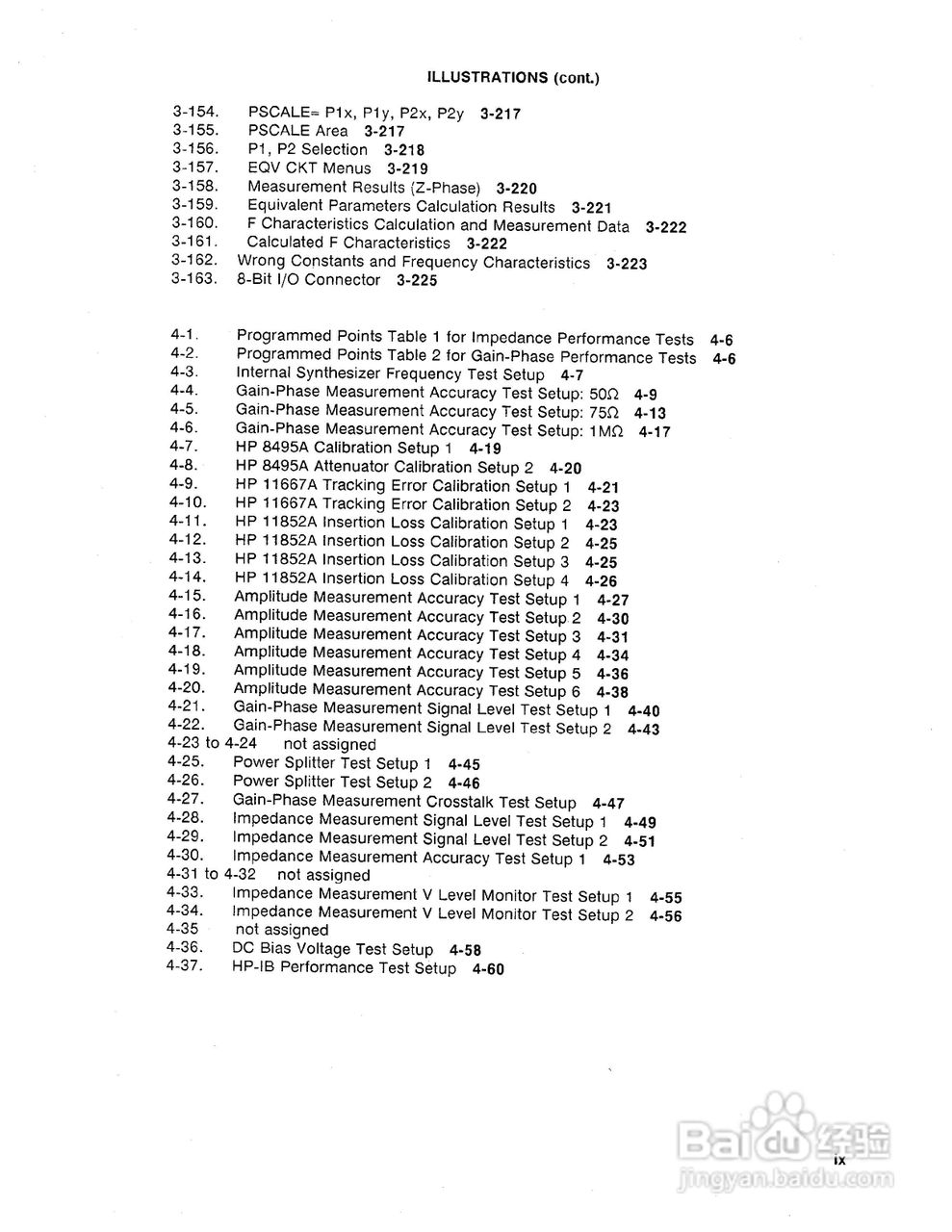 HP 4194A 电桥用户使用手册:[4]