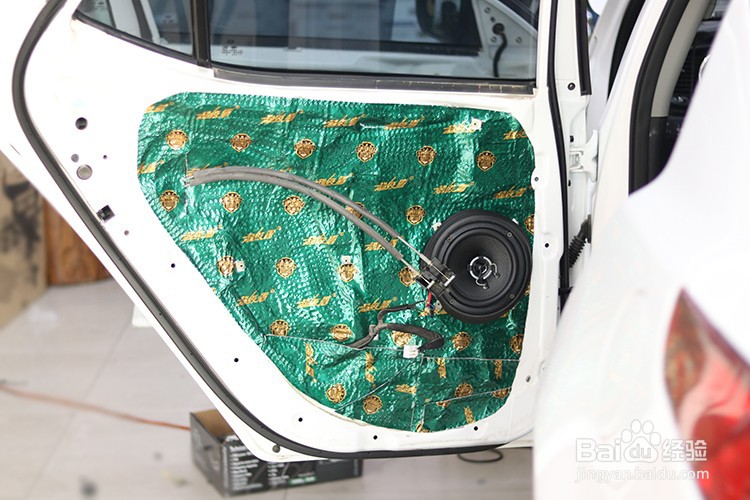 哈尔滨起亚K5汽车音响改装隔音升级案例