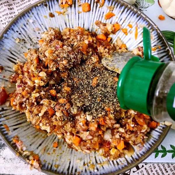 黑椒牛肉生煎包