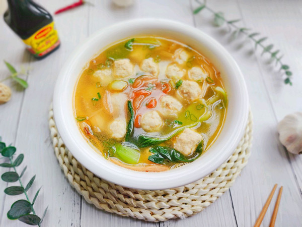 老少皆宜团团圆圆肉丸汤