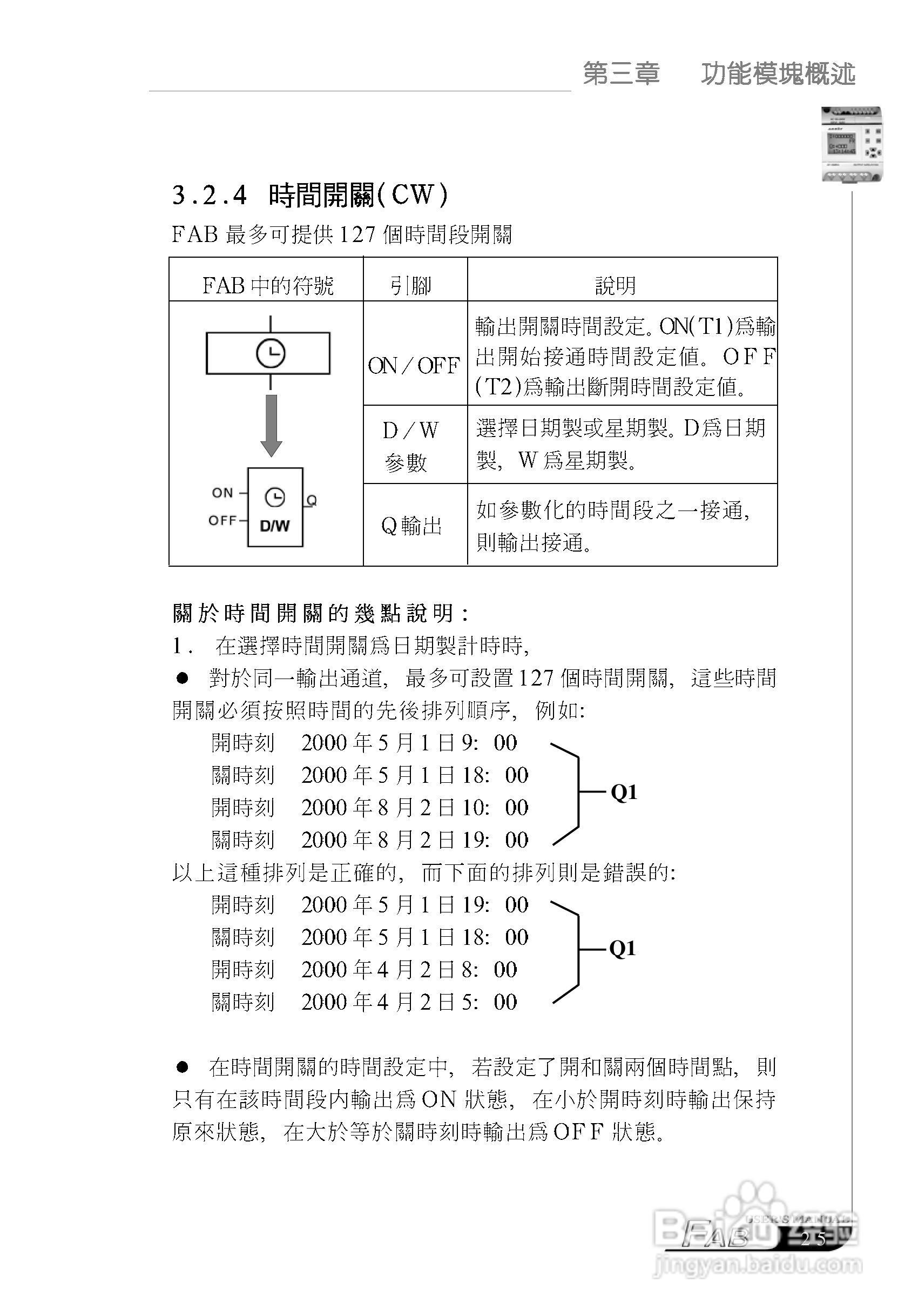亚锐FAB智能控制器使用说明书:[4]