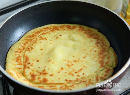 香香甜甜的玉米鸡蛋饼 美味润肤色