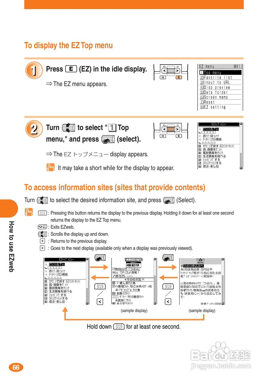 索尼爱立信A1402S手机使用说明书:[7]
