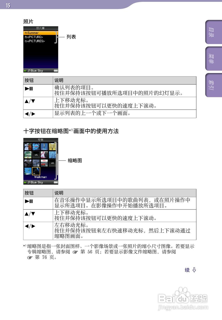 索尼NWZ-S738F MP3播放器使用说明书:[2]