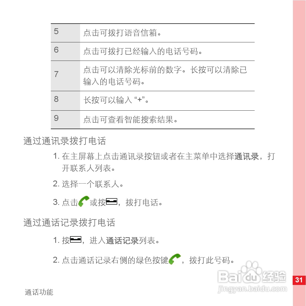 华为手机U8500型使用说明书:[4]