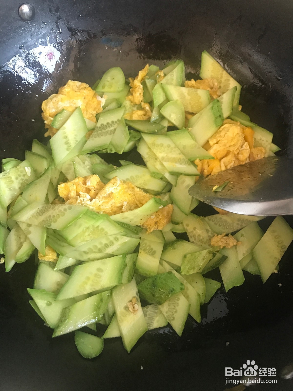 黄瓜片炒鸡蛋简单做法