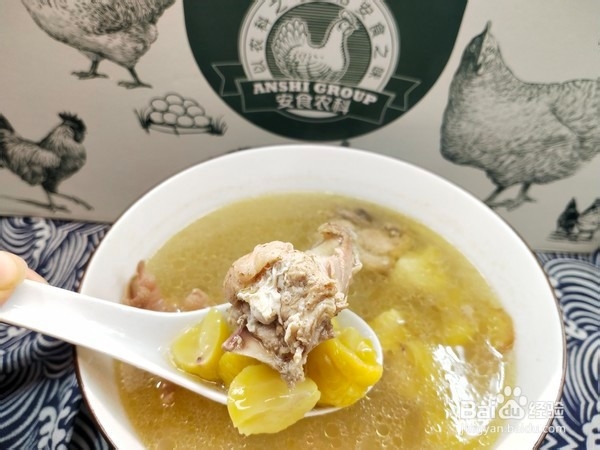 家常板栗炖油鸡