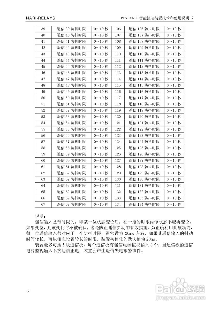 南瑞继保PCS-9820B智能控制装置使用说明书:[2]