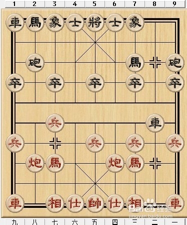 象棋技巧《布局小错误６》