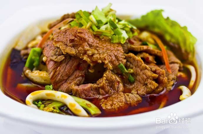 七恭冒菜之冒牛肉