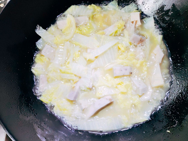 鸡汁芋头娃娃菜