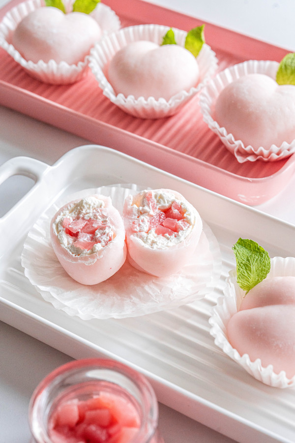 附自制桃子果酱