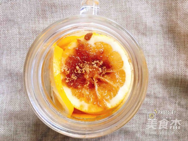 自带解暑特效的蜂蜜柠檬片