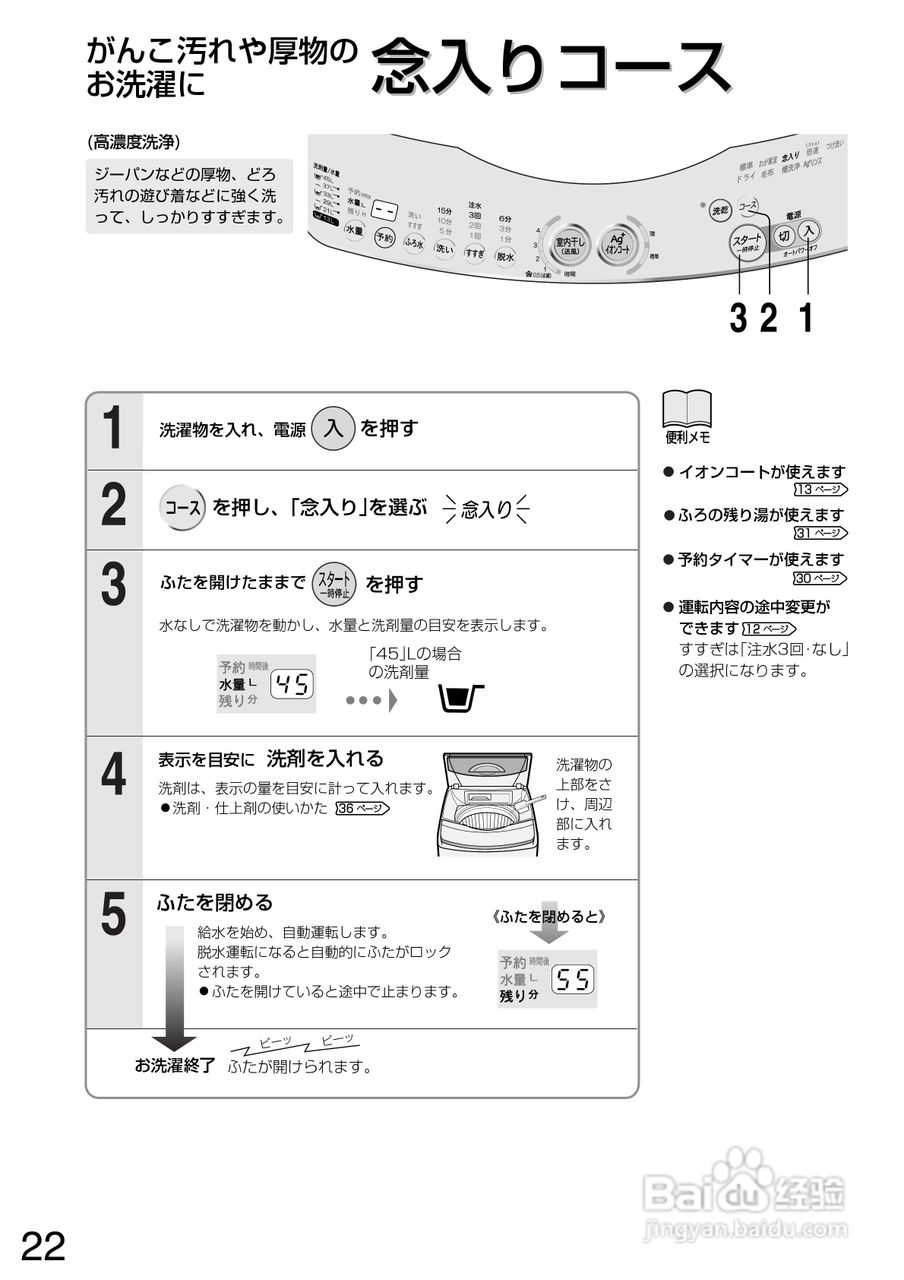SHARP ES-FG75全自动电气洗衣机使用说明书:[3]