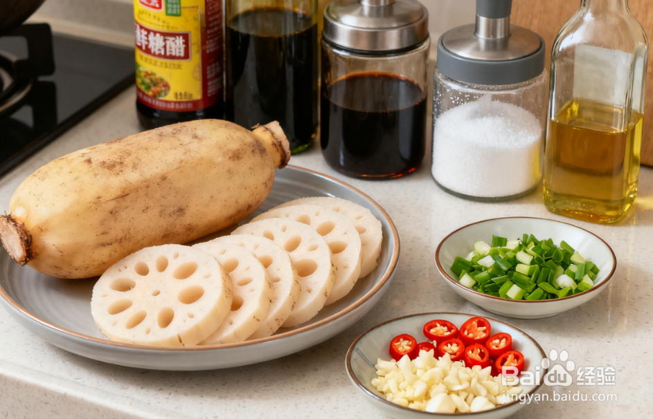 凉拌藕片怎么做？脆爽酸甜，不发黑