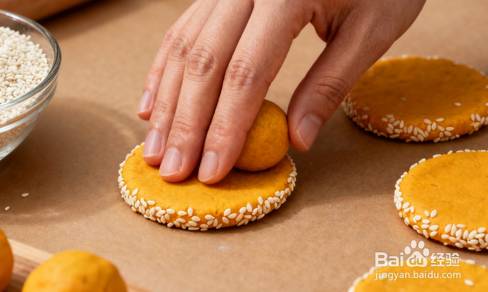 南瓜饼怎么做?外脆里糯,甜而不腻,不用油炸