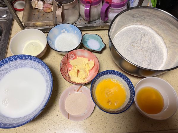 蜂蜜脆底小面包