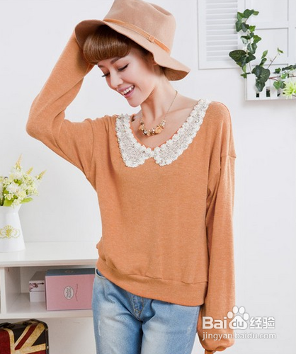 胖胖女如何挑选春季针织衫