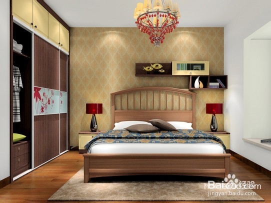 高雅靓丽的卧室装修设计图片